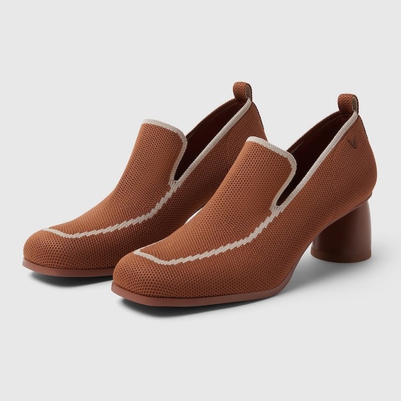 VIVAIA Square-Toe Patterned Heels - Picture 2 of 11